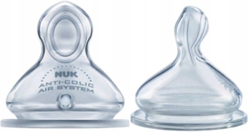 NUK PRVÝ VÝBER + CUVNÍK NA FĽAŠU 0-6M S 2KS