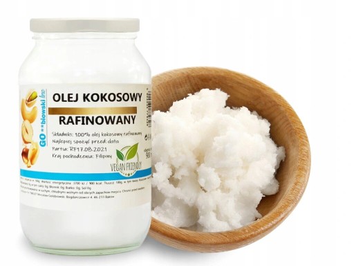RAFINOVANÝ kokosový olej 900ml, PURE - MIGOgroup