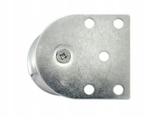 NÁBYTOK NOHÝ NÍZKA, CHROMOVANÁ 52 MM DZ055 MASÍV 5 CM
