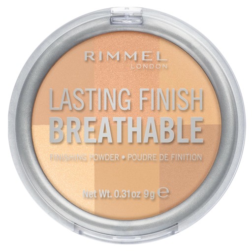 RIMMEL LASTING FINISH PRIEdušný púder na tvár 001 IVORY