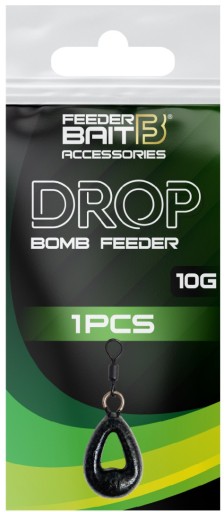 Feeder Bait Drop Bomb sinker 10g