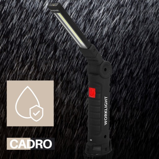 WORKSHOP LIGHT LED USB dobíjacie s COB magnetom 5v1