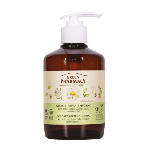 Green Pharmacy Normalizačný gél na intímnu hygienu Tea Tree a Na