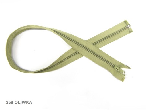 DELIACE Zips #5 _ OLIVOVÝ _ 60CM