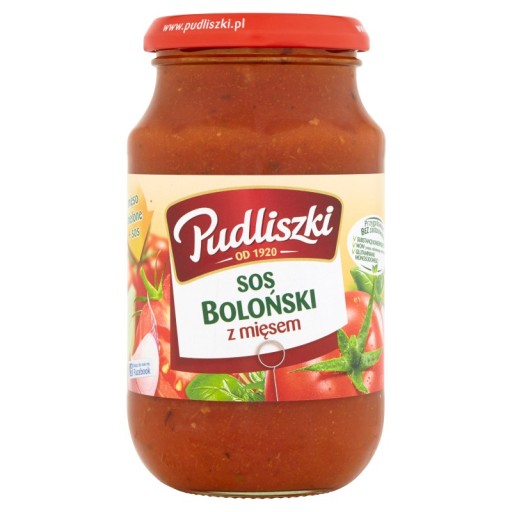 PUDLISZKI BOLOGNÉSKA OMÁČKA S MÄSOM 450G ..