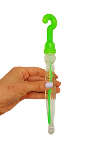 VEĽKÉ MYDLOVÉ BUBLINY DÁŽDNIK MEČ MIX FARBY 25cm