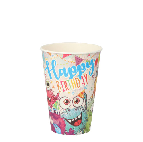 MONSTERS MONSTERS papierové poháre 200ml 10ks + poplatok za SUP