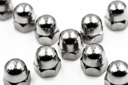 M6 Prevlečná matica z nehrdzavejúcej ocele INOX 1587 (10)