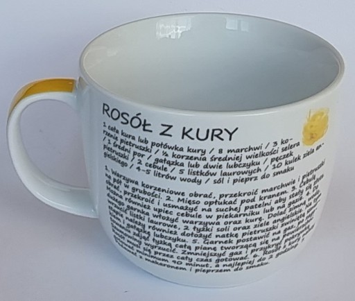 XXL HRNKOVÁ POLIEVKA S VÝVAROM S RECEPTOM 730 ML BANQUET VEĽKÝ hrnček 0,73L