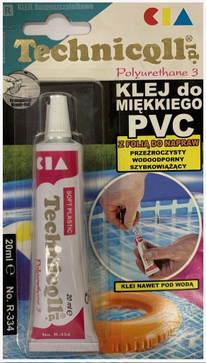 TECHNICQLL LEPIDLO NA BAZÉNY, MÄKKÉ PVC, S FÓLIOU
