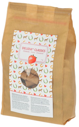 Delizia Classic maškrty pre kone, 1 kg, Kerbl