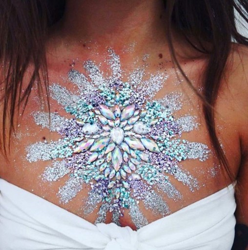ZIRkónové nálepky CRYSTALS šperky na VÝKRK