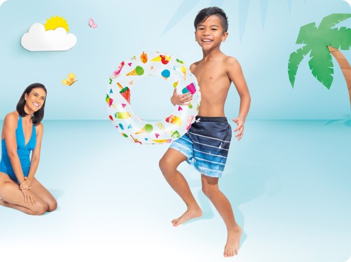 Plážová ZMRZLINA NA PLÁVACH 61cm INTEX