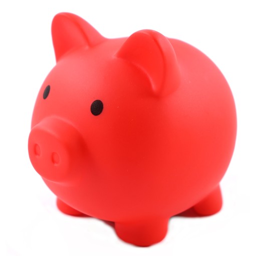 KRABIČKA NA PRASIATKO, MALÝ PLASTOVÝ, OTVÁRACÍ, RÔZNE FARBY