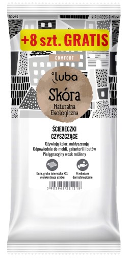 Čistiace utierky, prírodná ekologická koža Luba 32 + 8 zdarma