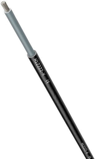 SOLÁRNY KÁBEL 4mm2 PV H1Z2Z2-K UV ODOLNÝ KÁBEL ODOLNÝ ČIERNEMU OLEJU