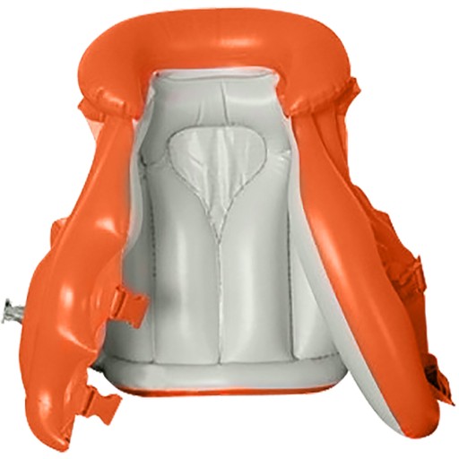 Detská NAFUKOVACIA vesta na plávanie 3-6L INTEX