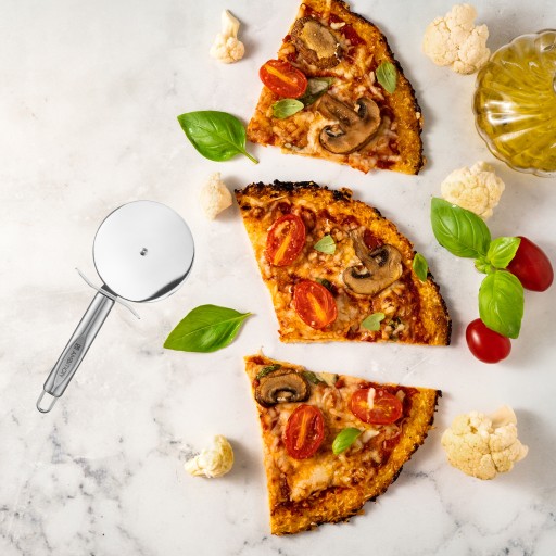 NÔŽ NA PIZZU KOLESOVÝ NÔŽ VEĽKÝ AMBÍCIOVÝ REZNÝ OSTRÝ NÔŽ