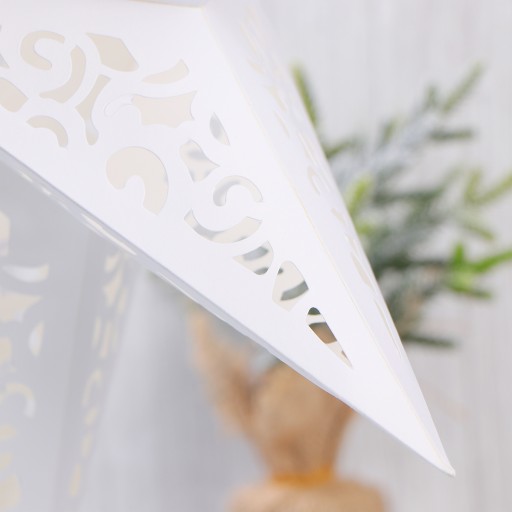 ZÁVĚSEK LAMPY HVIEZDA Vianočná dekorácia NA VIANOČNÝ STROMČEK tienidlo | 45 cm