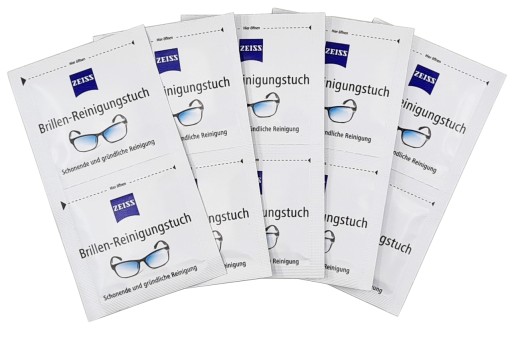 Čistiace obrúsky Zeiss Glasses 10 kusov