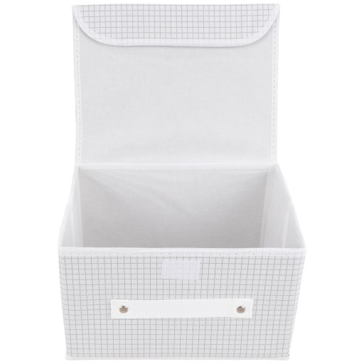 NÁDOBA SO SUCHÝM CESTOM NA ORGANIZÁTOR PRÁDLA TEXTILNÁ KRABIČKA NA ŠATNÍK 26x20x16