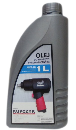 Olej pre pneumatické náradie LUX-10 1L Kupczyk
