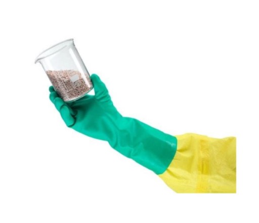 Chemicky odolný Nitril Pracovné rukavice odolné voči kyselinám ANSELL SOLVEX 37-675