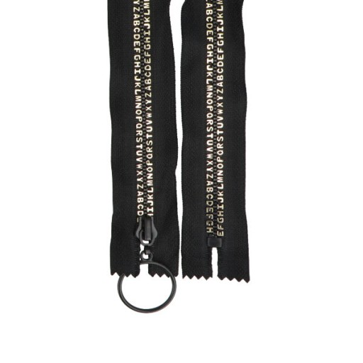 Nerozopínateľný zips 16cm čierny
