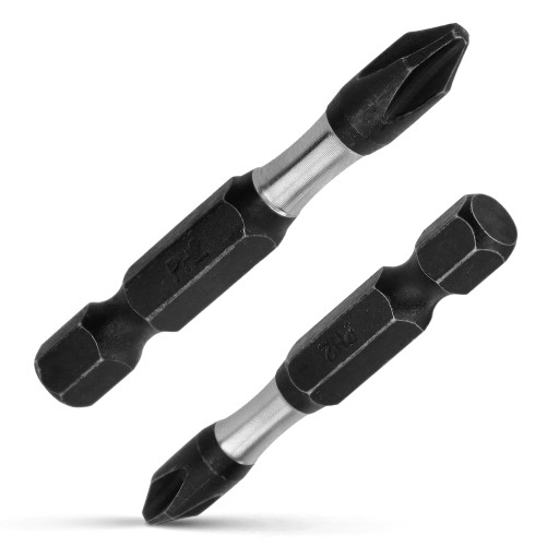 Nárazový bit PH2 Nárazové bity 50mm | Nárazový bit pre skrutkovač 2 ks.