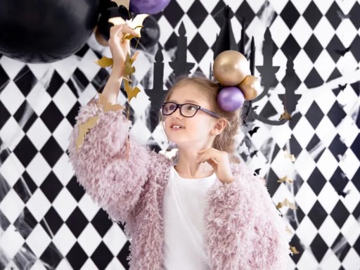Zlatá girlanda BATS HALLOWEEN Dekorácia 1,5m