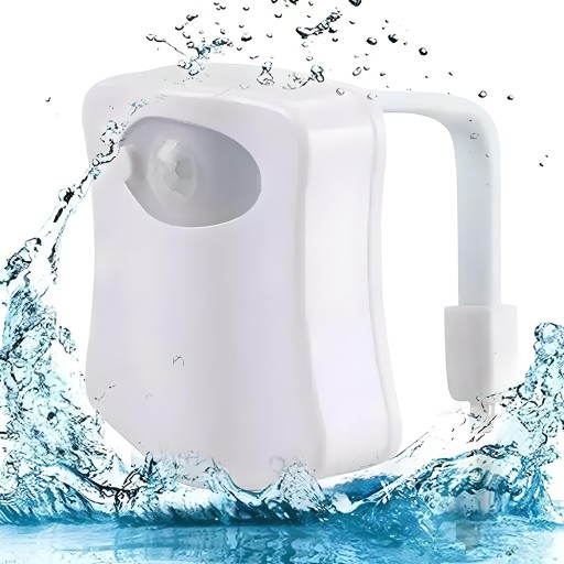 LED LAMPA PRE WC, SENZOR POHYBU A SVETLA