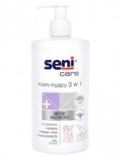 Seni Care Čistiaci krém 3v1 urea 3% 500ml