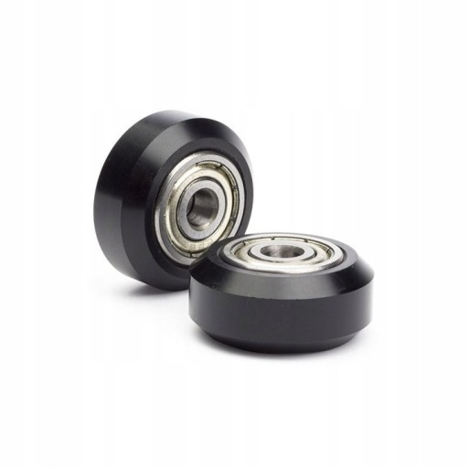 Vodiaca kladka / vodiace koliesko vozíka s drážkou v tvare V 24x5x11 mm