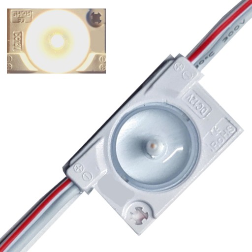 MODUL TEPLEJ BIELY LED + ALU+ OVLÁDAČ 1,0W
