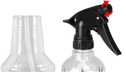 Plastový rozprašovač na kaderníctvo 500 ml