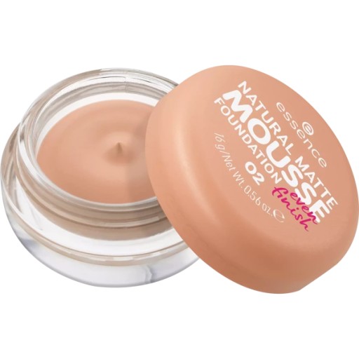 ESSENCE Natural Matte Mousse Foundation make-up na tvár v pene 02 16g