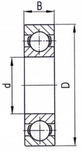 GULIČKOVÉ LOŽISKO 688ZZ 8x16x5mm