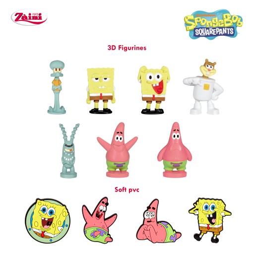 ČOKOLÁDOVÉ PREKVAPENIE VAJCIA SPONGEBOB 3-BAL