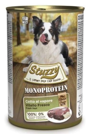 STUZZY MONOPROTEÍNOVÉ KRMIVO PRE PSA TEĽACIE 400g