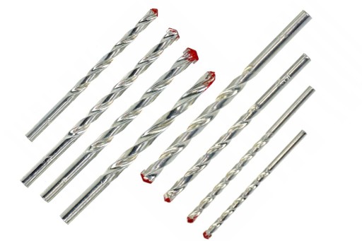 VŔTAČKA DO BETÓNU FI 3-10 mm SADA 8 ks