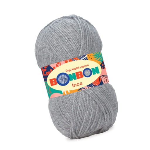Nako BonBon Ince 98233 Light Ash Grey