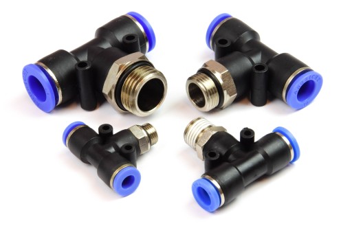 OTOČNÉ TEE NÁSTROJNÁ HADICA T TYPU 8MM 1/4 SPB