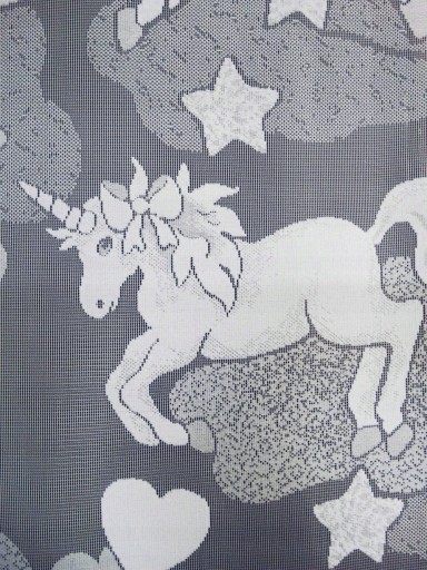 MG ZÁCLONA žakárový JEDNOROŽEC, šírka 60cm, 1m