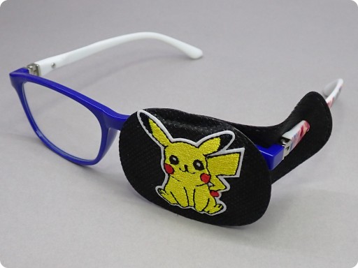 OBTURÁTOR SKLENENÝ KRYT M ČIERNA PIKACHU 1 ks