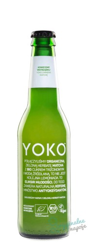 Yoko 0,33l BIO matcha s prírodnými, nesýtenými prísadami