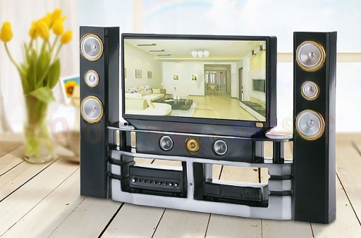 TV doplnky nábytok domček pre bábiky drevený domček pre bábiky