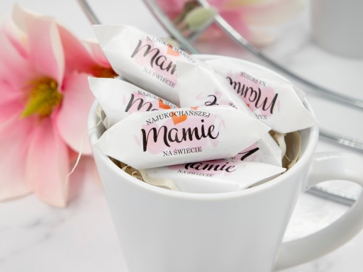 FUDGE CANDIES 5 ks NÁPLŇ DO hrnčeka Darček ku DŇU MATIEK MATKY