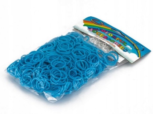 Gumičky Loom Bands na výrobu náramkov, 200 ks