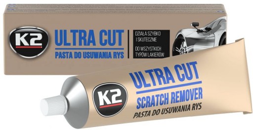 K2 ULTRA CUT LEŠTIACA PASTA NA ODSTRAŇOVANIE ŠKRABANCOV Z AUTOLAKU
