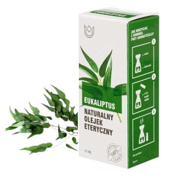 Prírodný 100% esenciálny olej EUKALYPTUS 10 ML